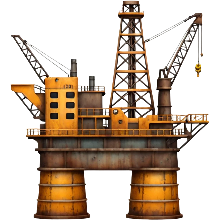 An oil rig emoji