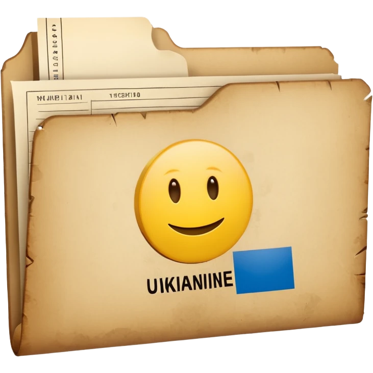 generate ultra realistic top secret file from ukraine emoji