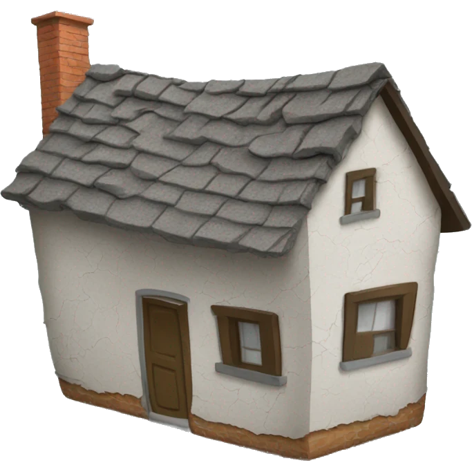  house  crackeled emoji