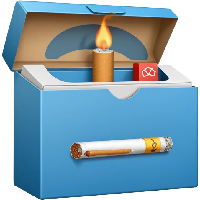 cigarette box emoji