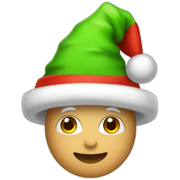 Christmas hat emoji