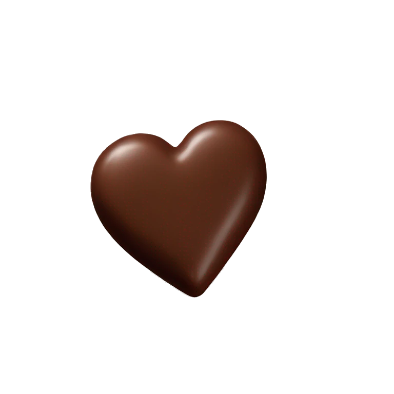 Heart chocolate heart  emoji