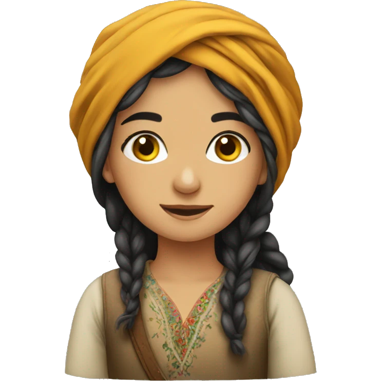 kurdish girl emoji