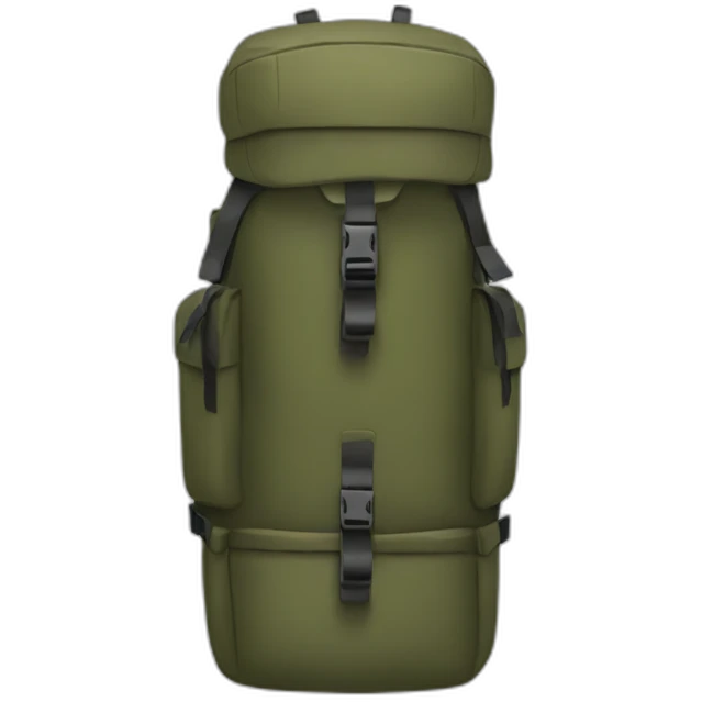 Military Backpack emoji