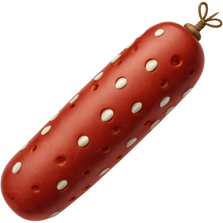 salame piccante (colorazione piu' rosso scuro) emoji
