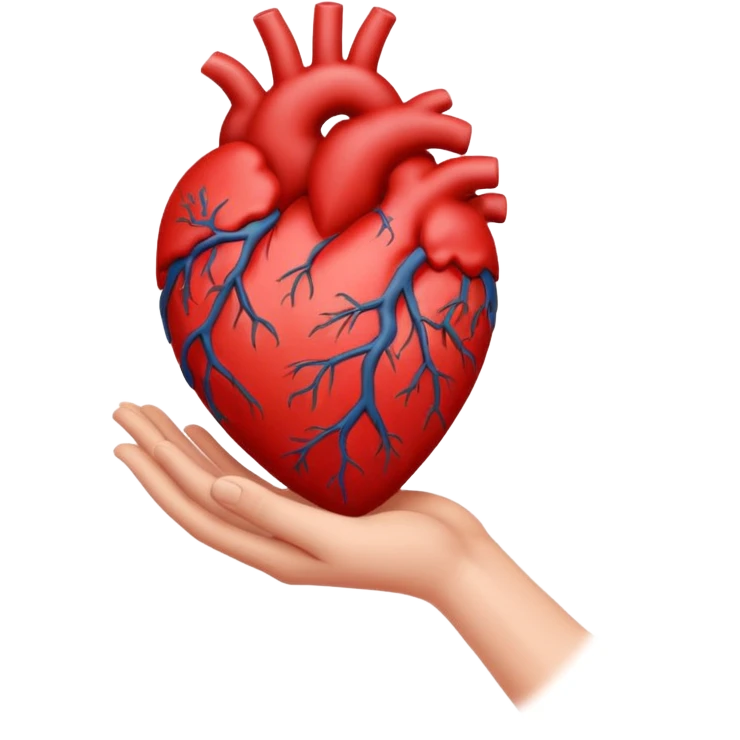 I want hand heart inside it d to be there emoji