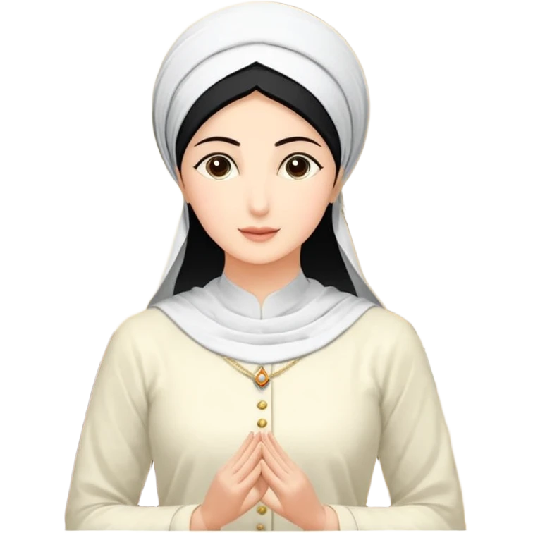 گربه‌ای سفید نارنجی که پاپیون رو سرشه و لباس صورتی تنشه و بستنی شکلاتی قیفی دستشه emoji