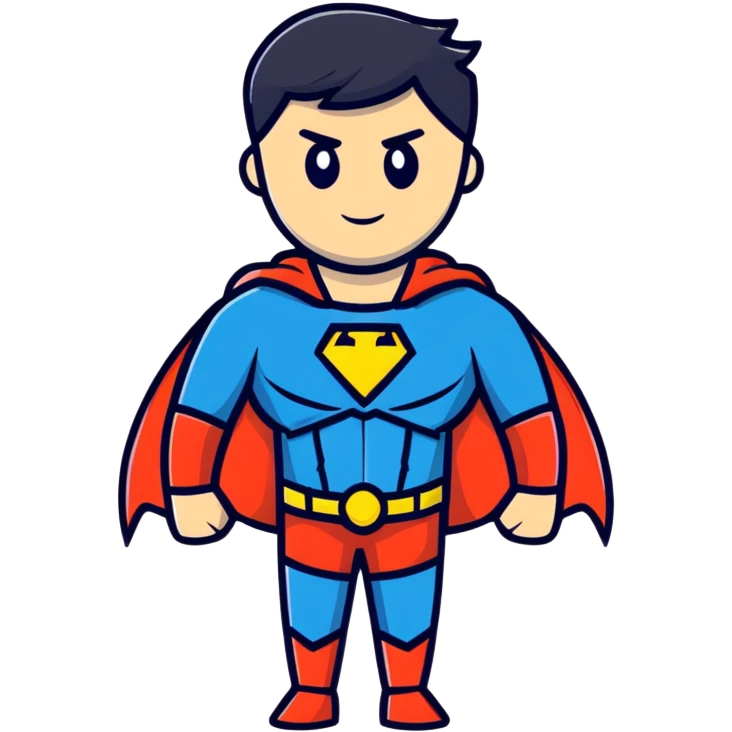 superhero emoji