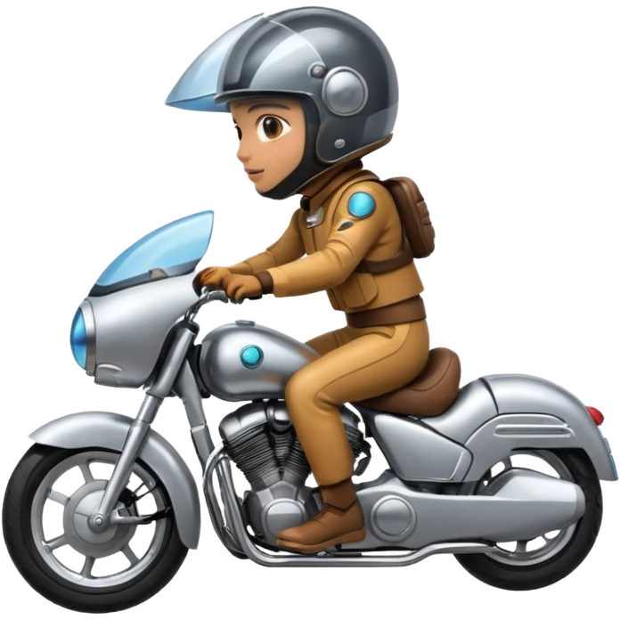 motor fly with people emoji
