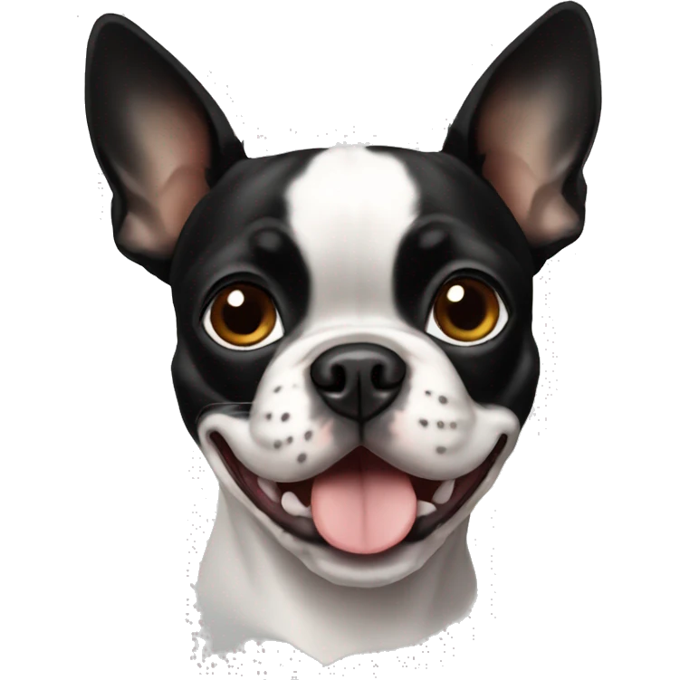 Boston terrier emoji