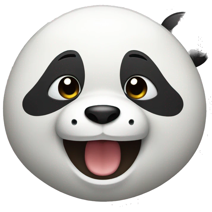 Laughing panda  emoji