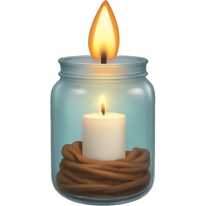 Candle in the jar emoji