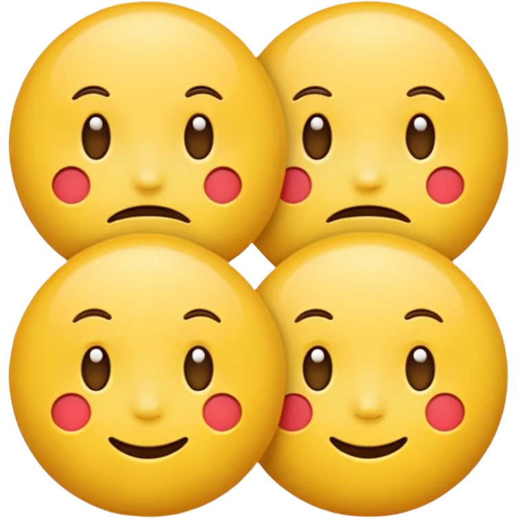 yellow emoji thinking emoji