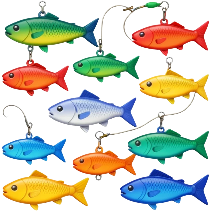 fake bait fishing emoji