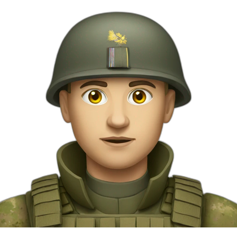Soldier ukraine emoji