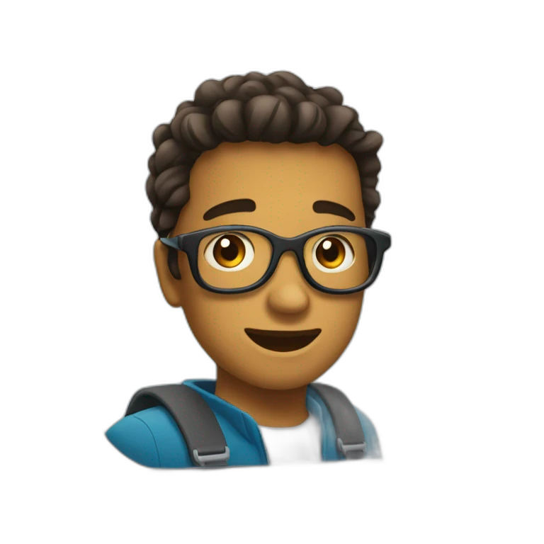 émoji dans le train emoji