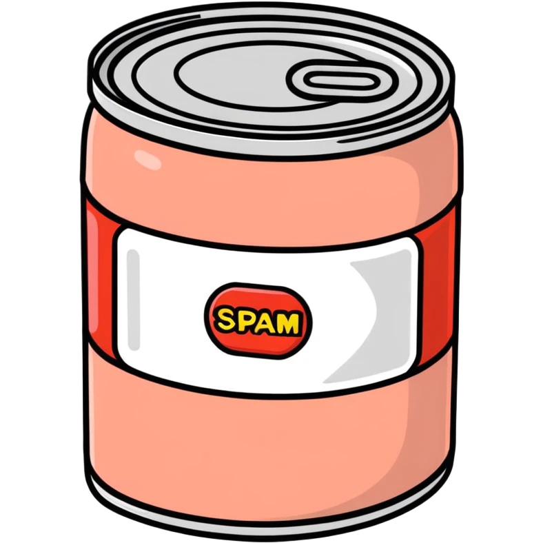 POP ART SPAM CAN emoji