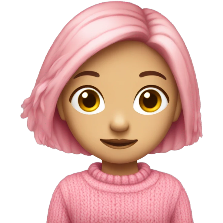 sweater pink for girl emoji