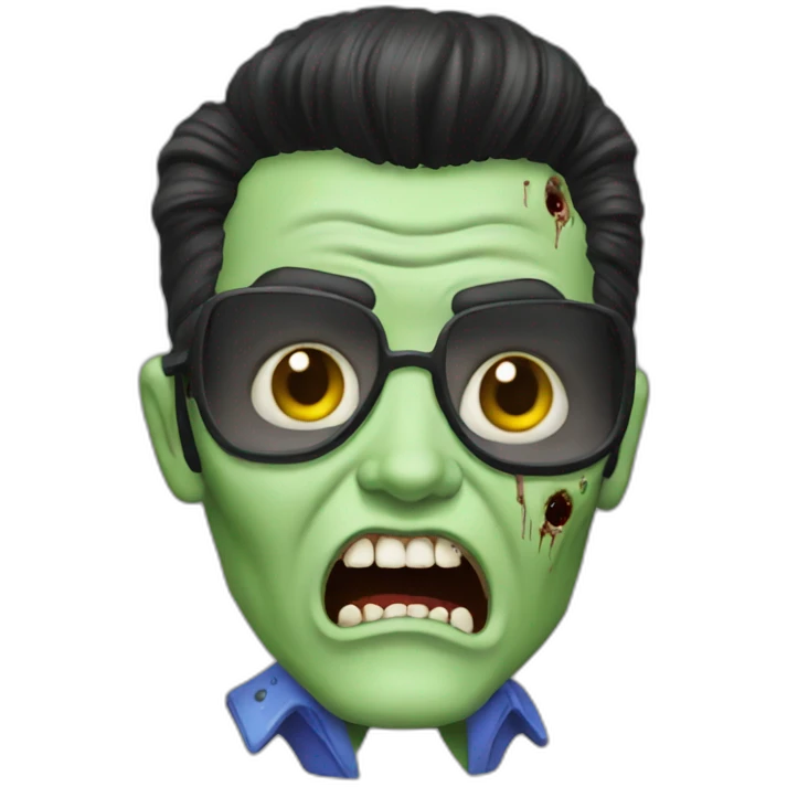 zombie elvis emoji