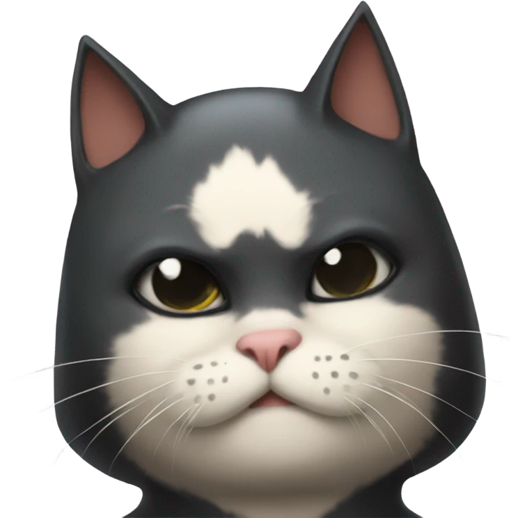 batman cat kissing  emoji
