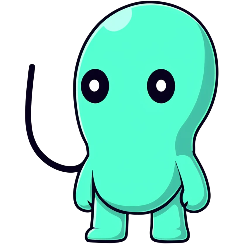 Among Us imposter character looking suspicious emoji