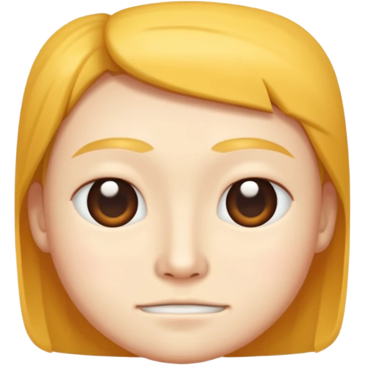 square faced huan  emoji