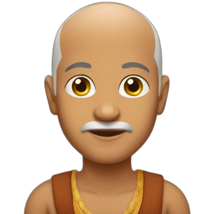 bald indian emoji