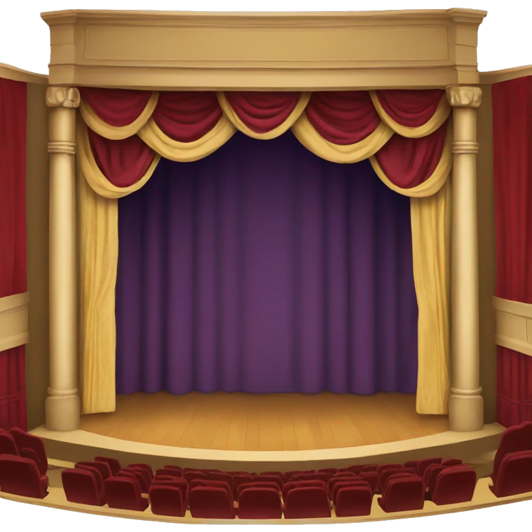 theater stage emoji