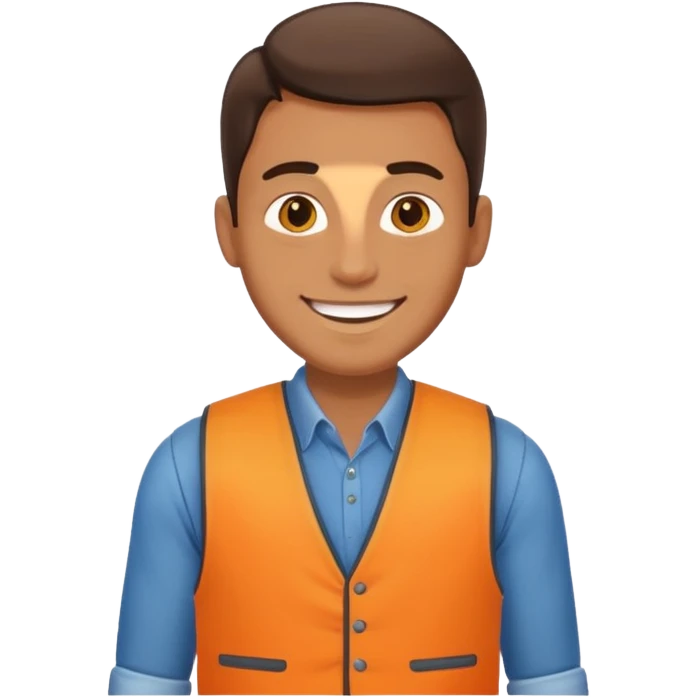man in Vests emoji