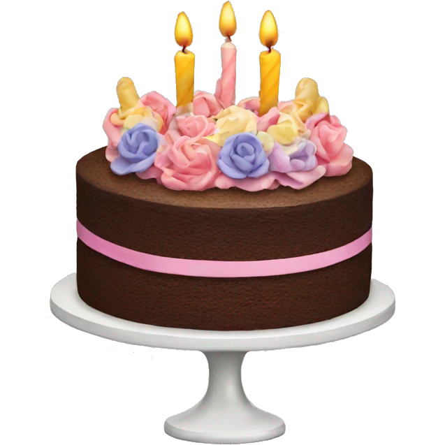 Birthday cake emoji