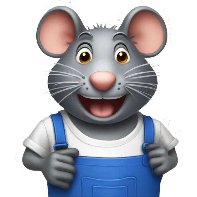 rat plumber radiator emoji
