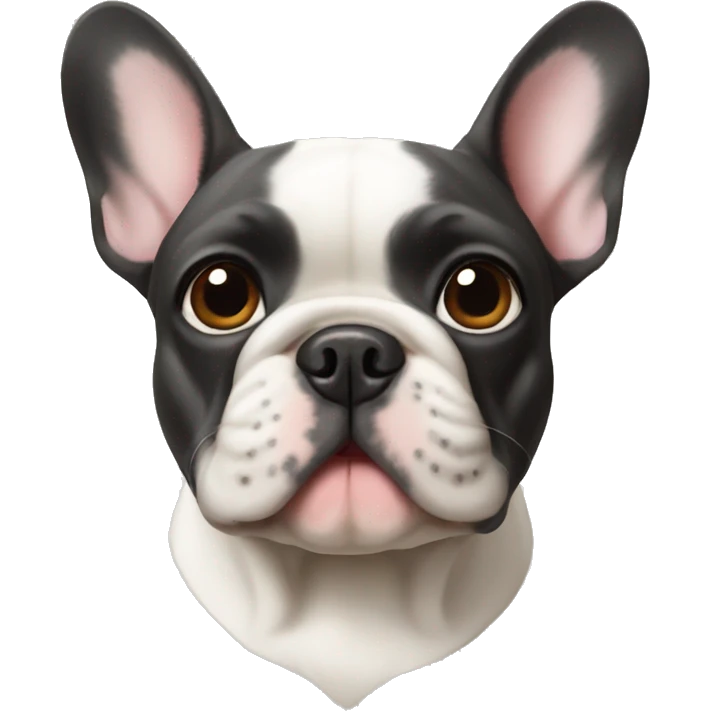 French bulldog emoji
