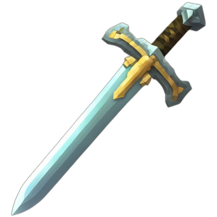 Minecraft Powerfull Sword emoji