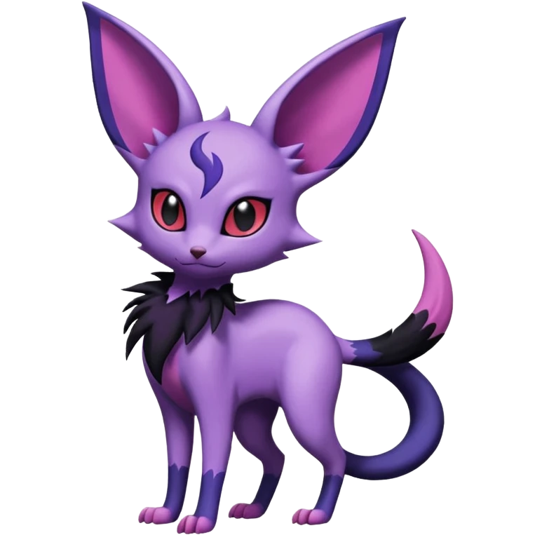 Espeon-Sneasel-Noibat-Fakémon-hybrid-creature (full body)  emoji