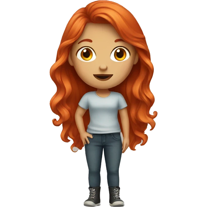 redheaded girl emoji