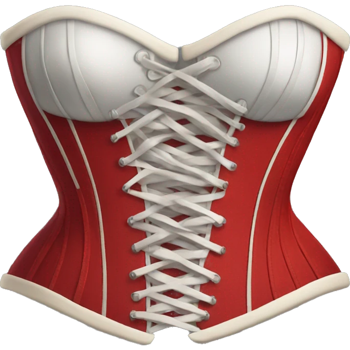 Red corset  emoji