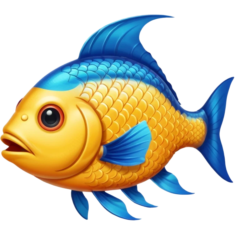 3 eyed fish with the number 10000 in it emoji