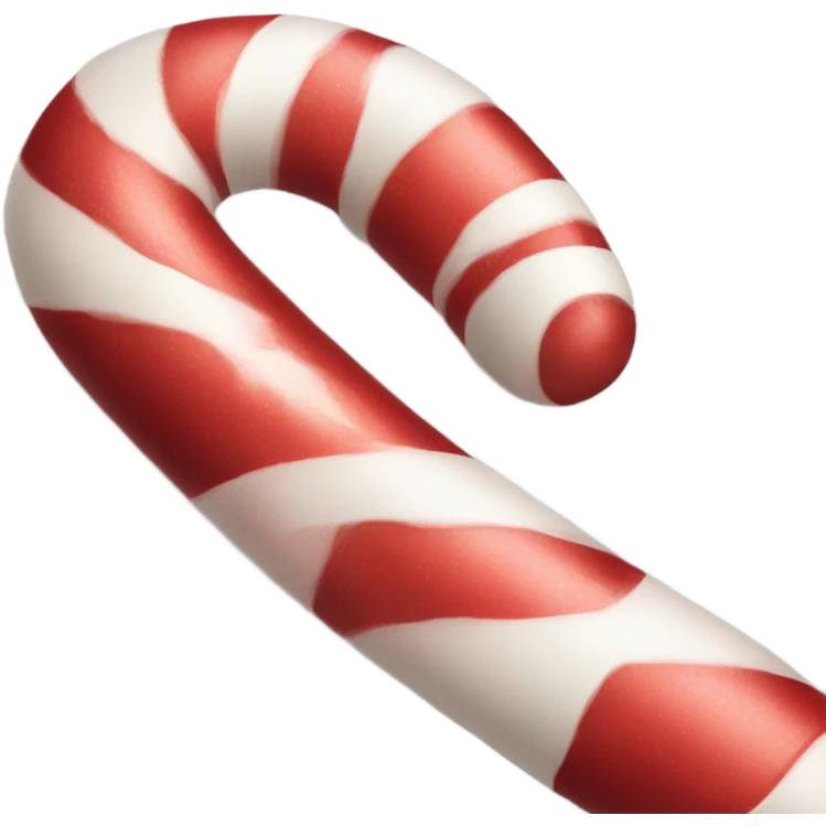 candy cane emoji