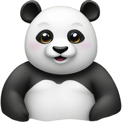 Panda in bikini emoji