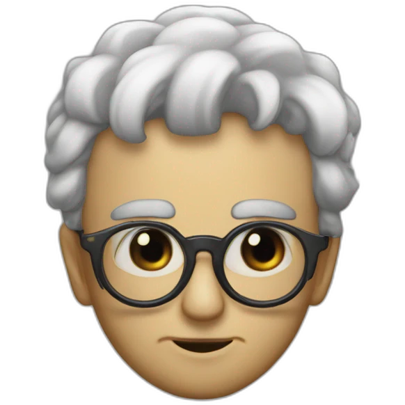 Garry avec un nez de clouwn emoji