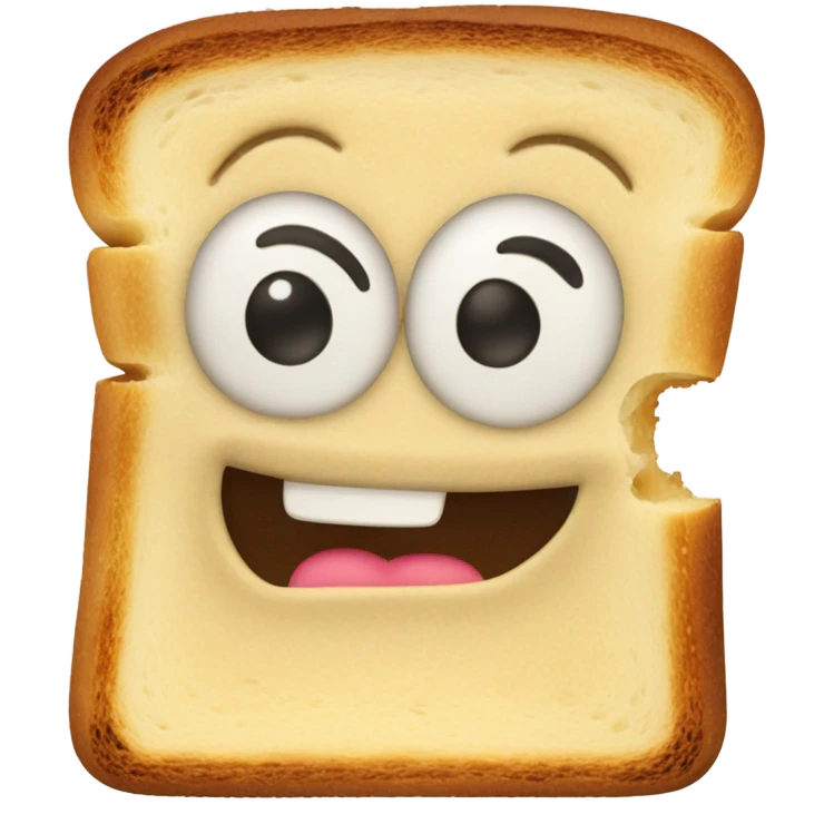 crazy toast emoji