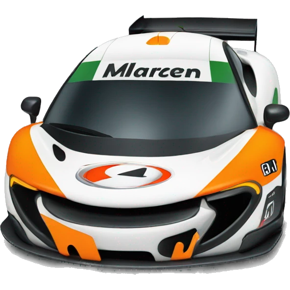 mclaren formula 1 logo  emoji