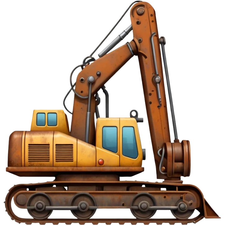 generate a drill machine on tracks emoji