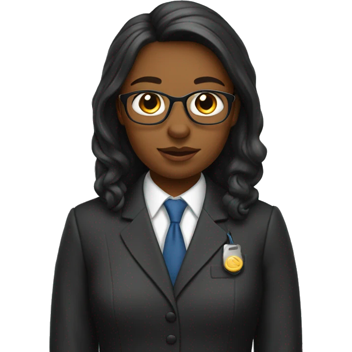 A lawyer bear she’s girl  emoji