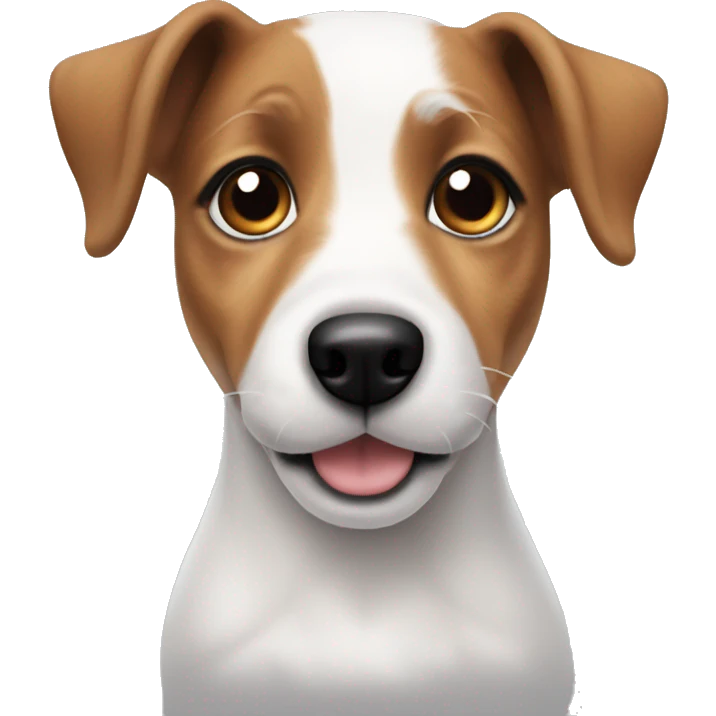 A puppy jack russell emoji