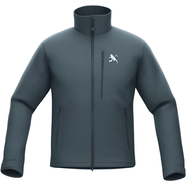Arcteryx jacket with no hood emoji