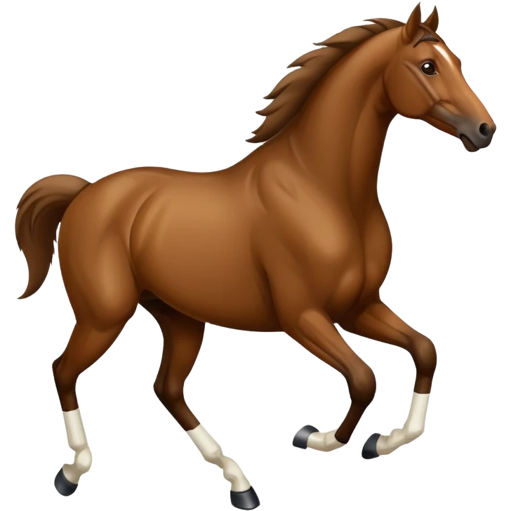 Racehorse  emoji
