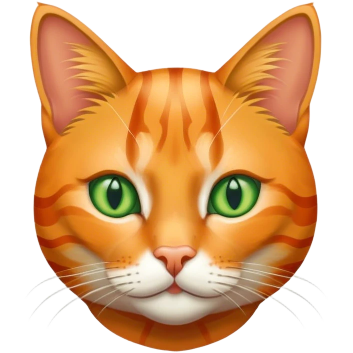 Orange tabby cat emoji