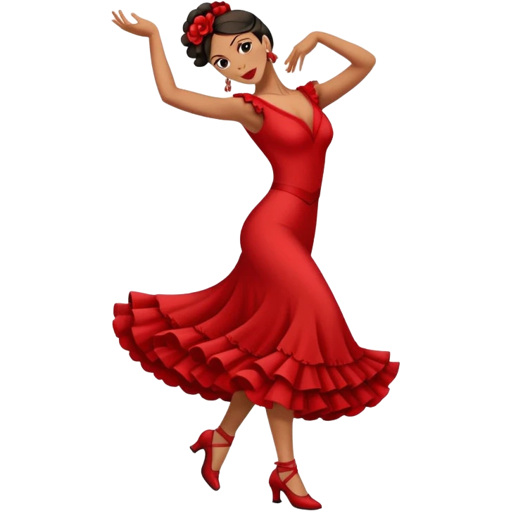 flamenco dancer  emoji