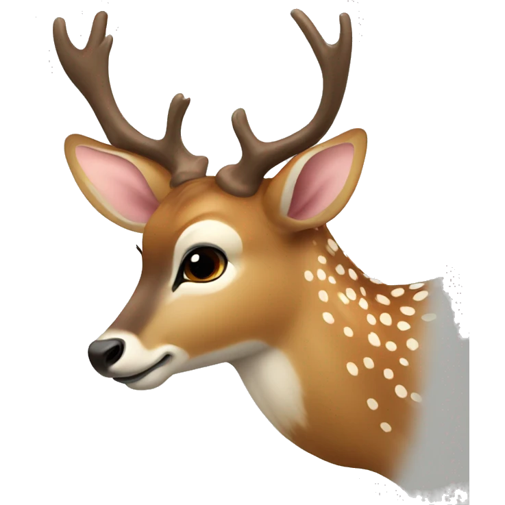 deer send kisses  emoji